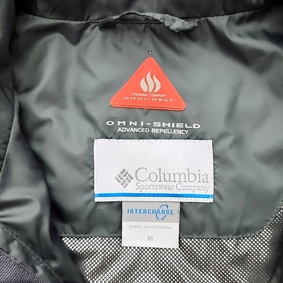 Columbia Men's  Thermal Comfort Omni-Heat Shield Steel Grey Jacket Size Medium - Picture 11 of 14